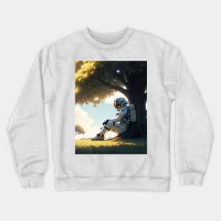 Finding some space Crewneck Sweatshirt